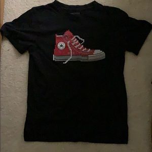 Black converse T-shirt for boys